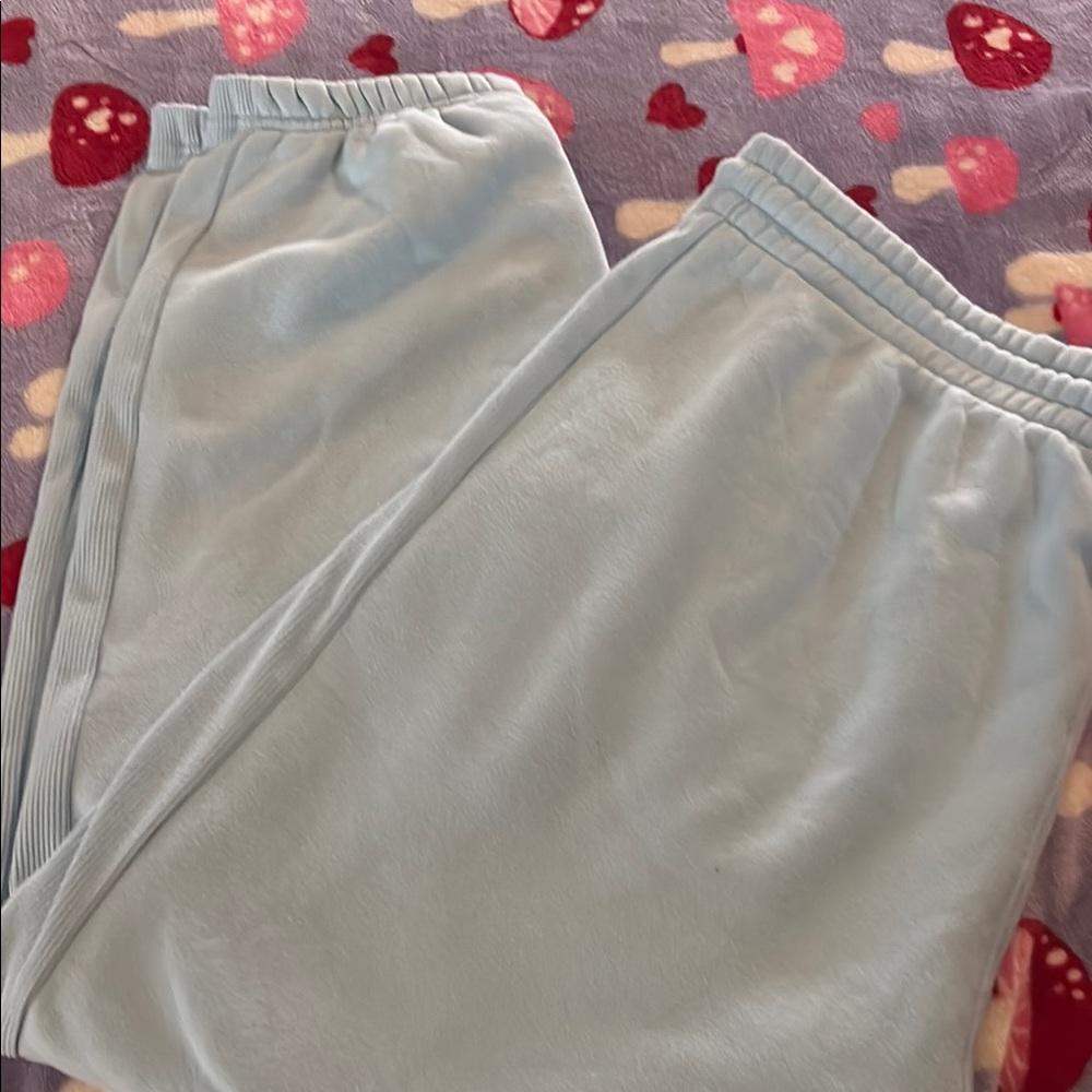 Casual Light Blue Joggers